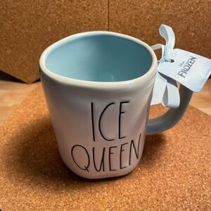 NWT Rae Dunn Disney Frozen “Ice Queen” ceramic mug